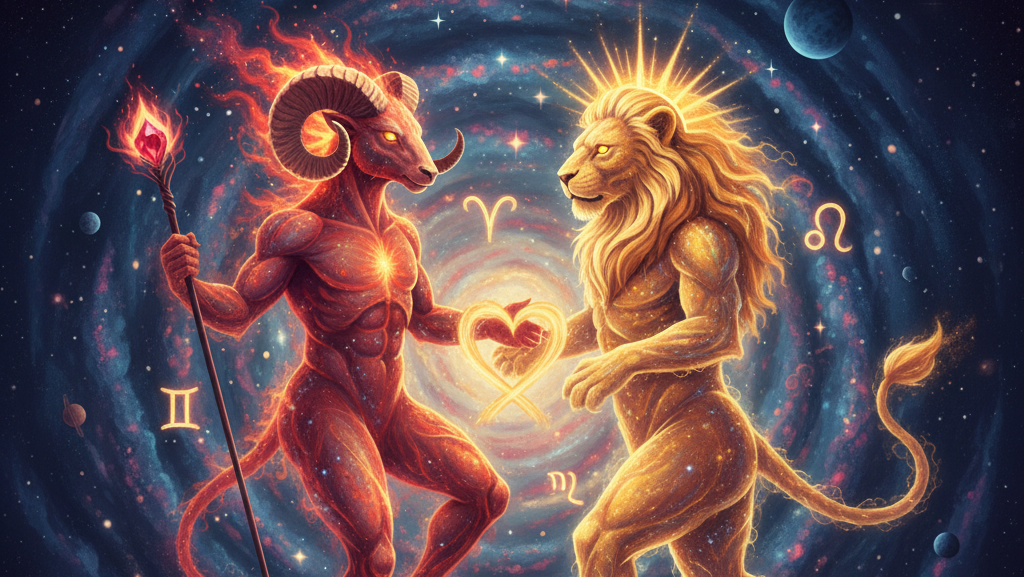 Fiery Hearts Ignite: Why Aries and Leo Are the Ultimate Zodiac Power Couple