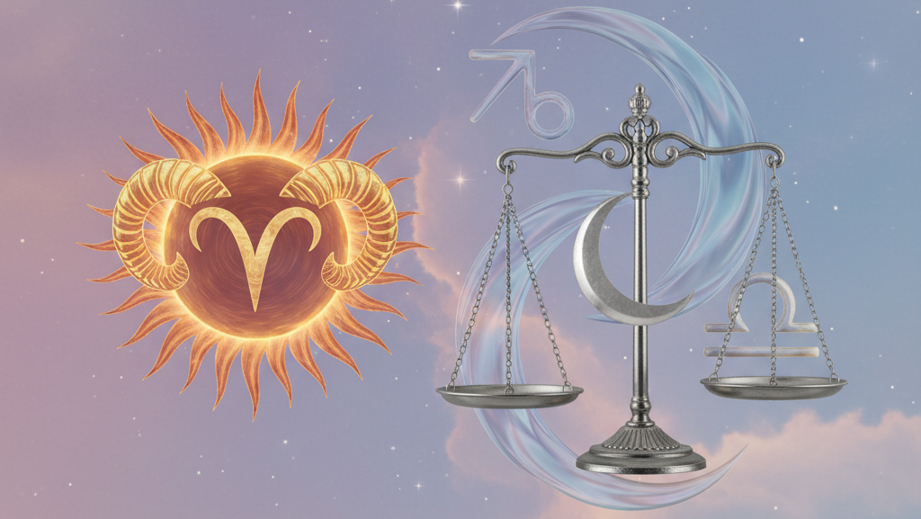 Balance Your Heart and Mind During Aries Sun Libra Moon