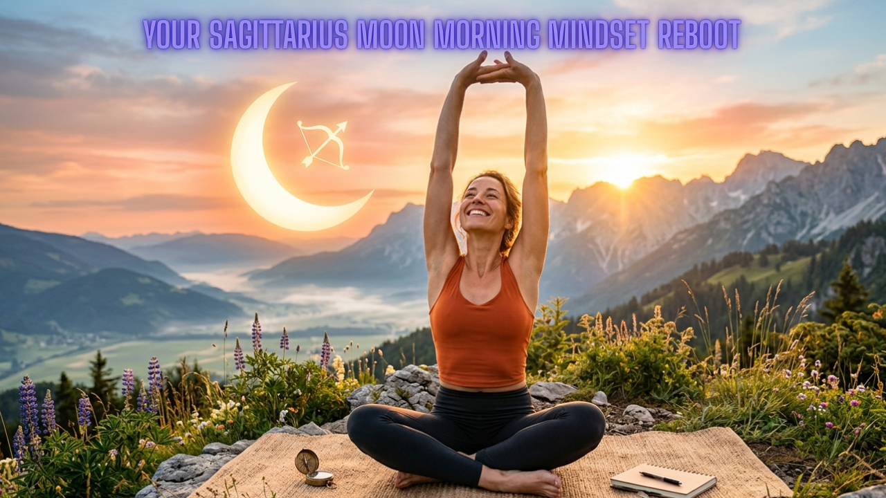 Your Sagittarius Moon Morning Mindset Reboot