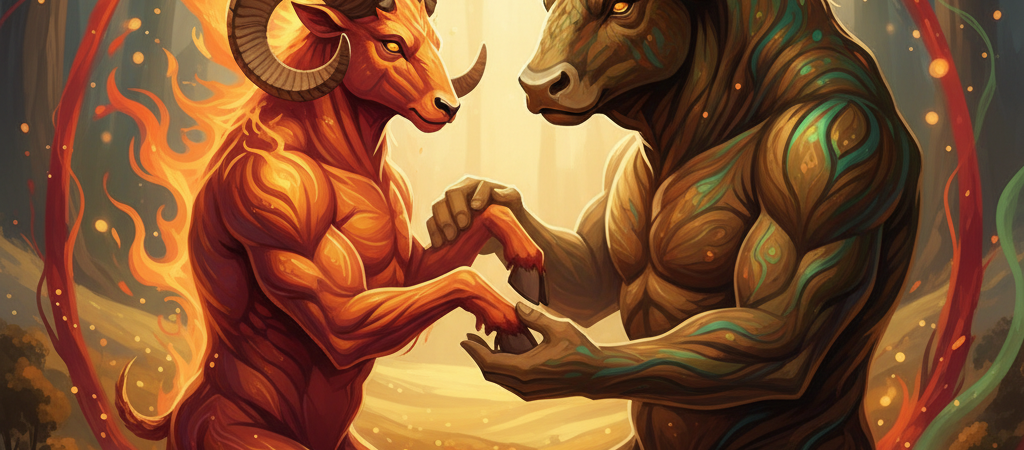 Aries Passion Venus in Taurus Lasting Love